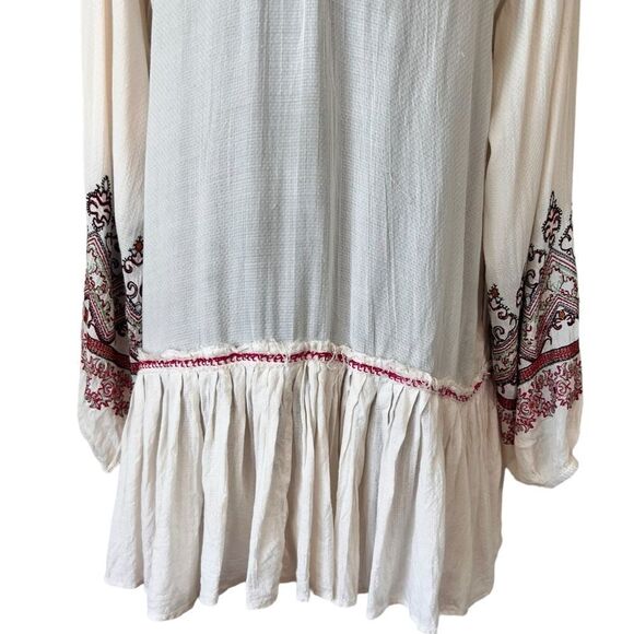 Free People Wild One Embroidered Peasant Dress - Picture 5 of 11